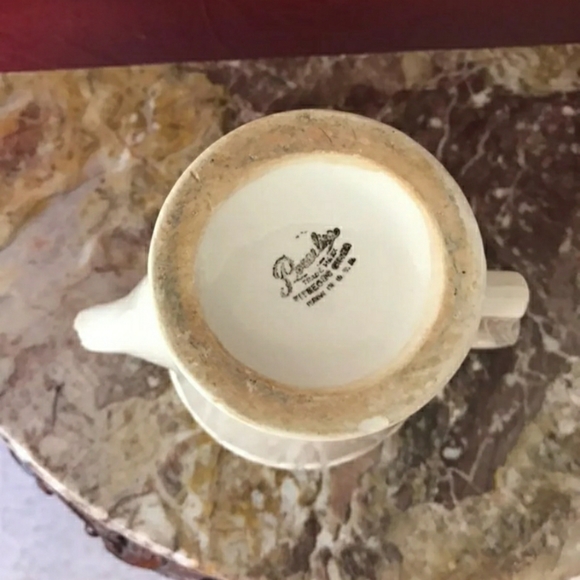 VTG PORCELIER VITREOUS TEA POT DUTCH GIRL - Picture 10 of 11